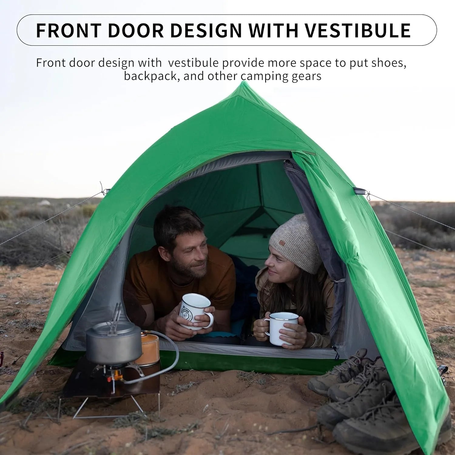 Naturehike Cloud Up 2 Tent – Ultralight Waterproof Camping & Hiking Shelter