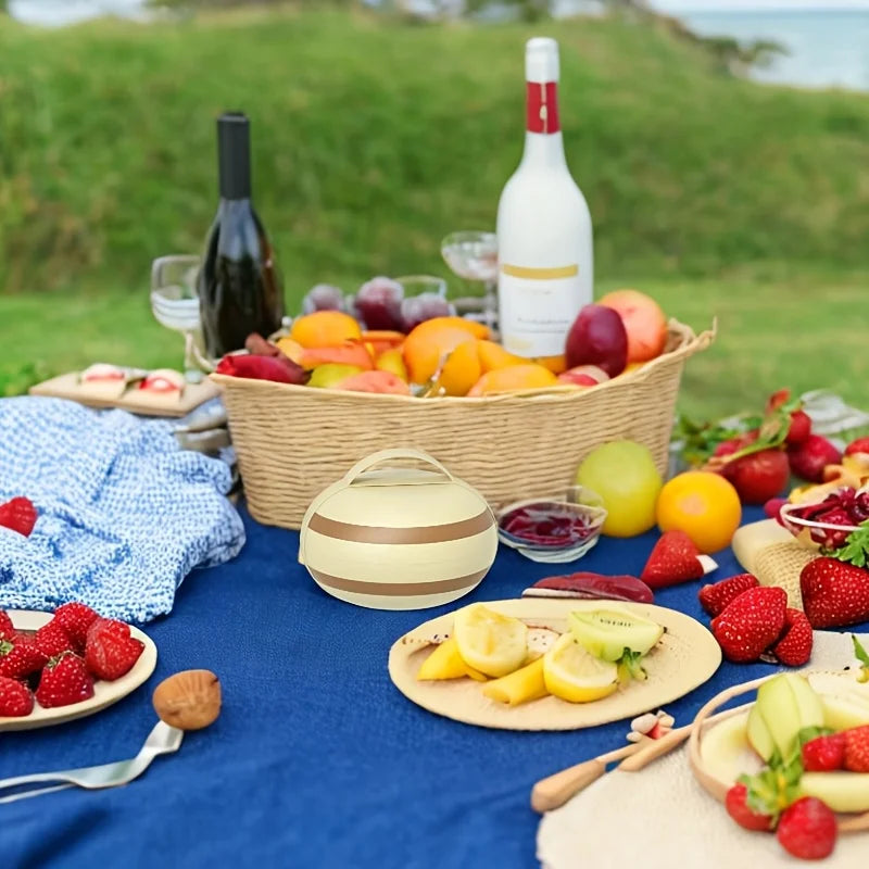 Portable Camping Tableware Set – Plates, Cups, Bowls & Utensils