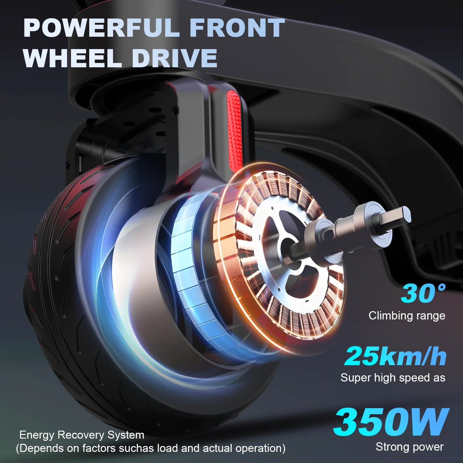 HX Foldable 350W Electric Scooter