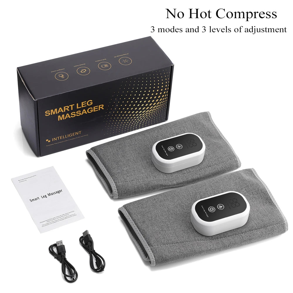 Electric Leg Massager – 3-Speed Hot Compress