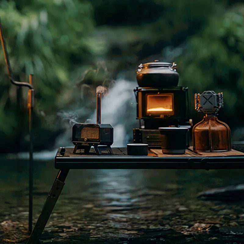 Goout Springhill Mini Woodstove – Portable Camping & Incense Burner