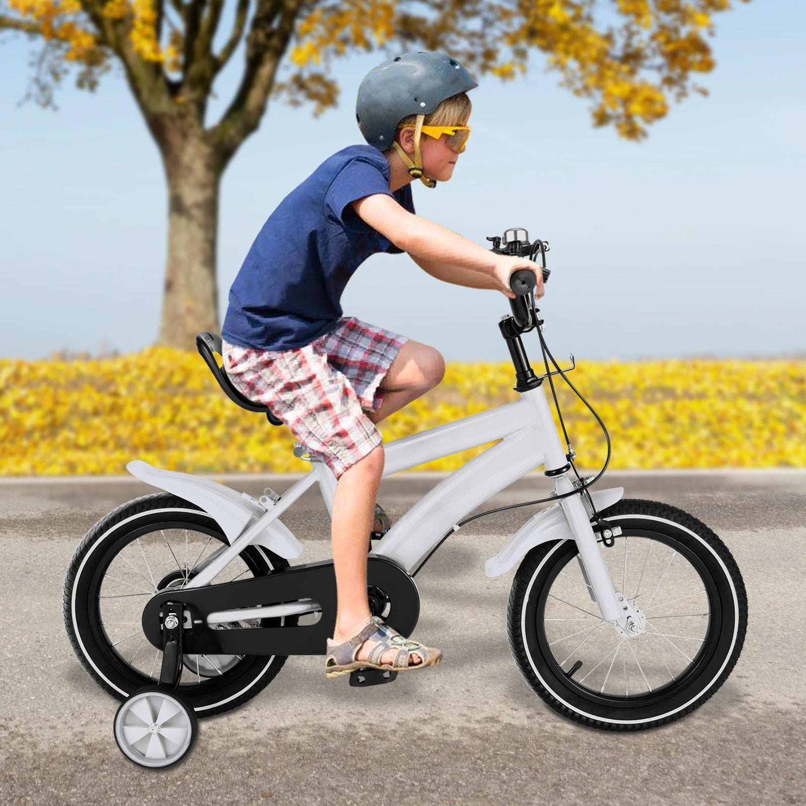 14-Inch Kids Bike with Training Wheels – Adjustable Bicycle for Boys & Girls Ages 2–5