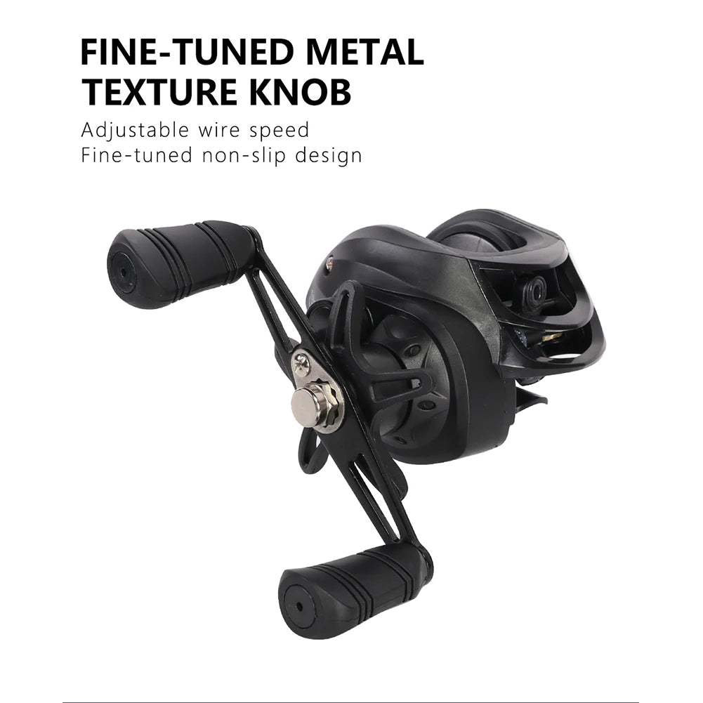 Baitcasting Reel 7.2:1 Gear Ratio – 10kg Drag