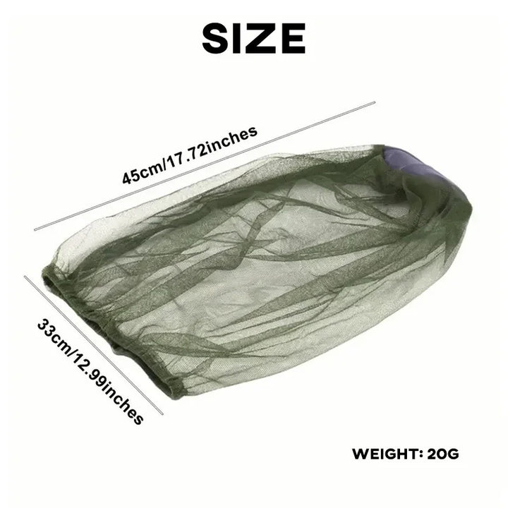 Anti-Mosquito Mesh Fishing Hat – Breathable Outdoor Cap for Men & Women