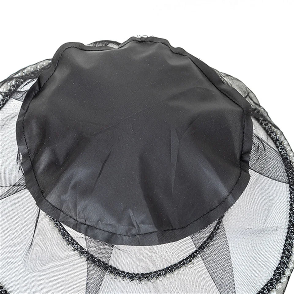Anti-Mosquito Mesh Fishing Hat – Breathable Outdoor Cap for Men & Women