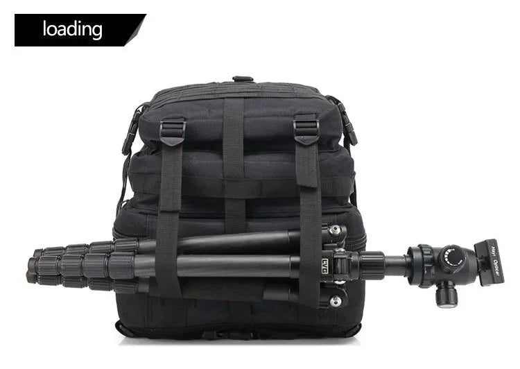 30/50L Tactical Backpack – MOLLE Survival Pack for Hiking, Travel & Hunting