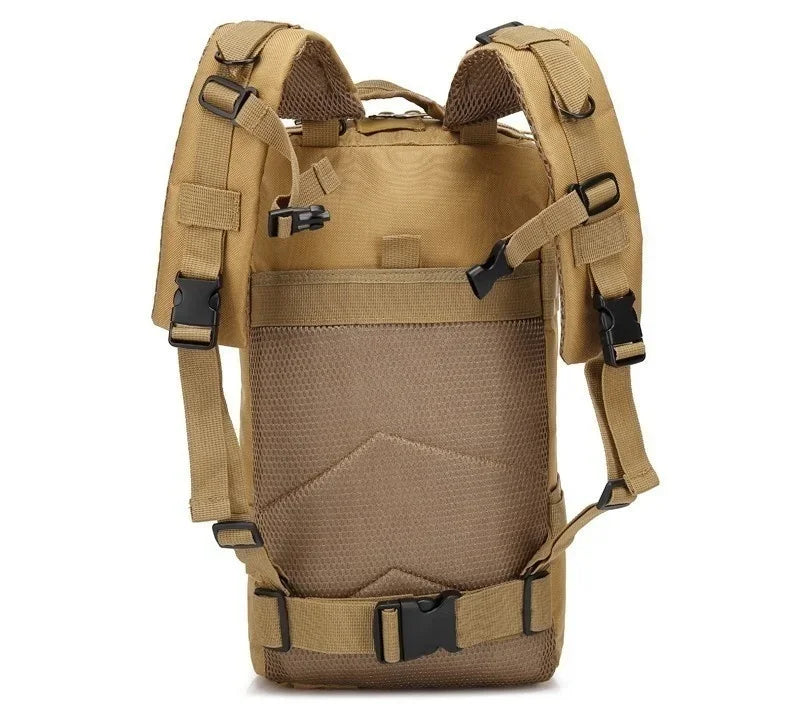 30/50L Tactical Backpack – MOLLE Survival Pack for Hiking, Travel & Hunting