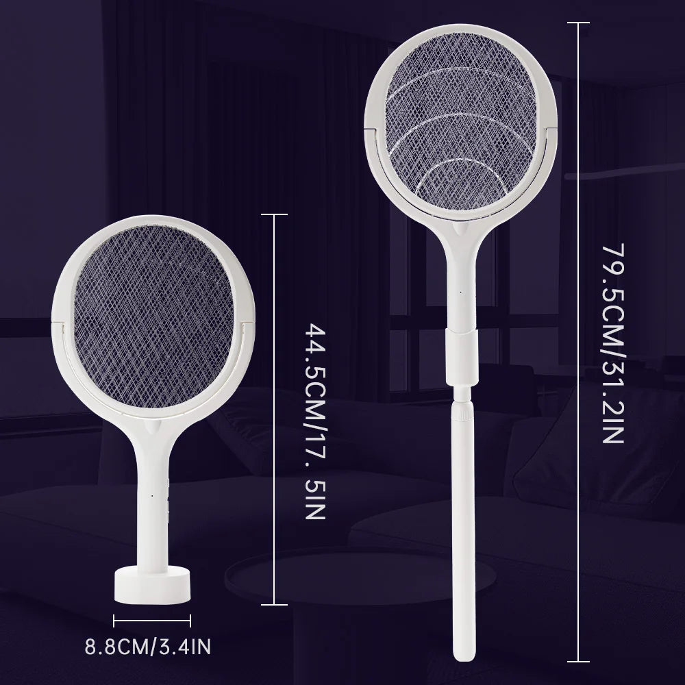 3500V 5-in-1 USB Rechargeable Killer Lamp – Bug Zapper &Mosquito  Swatter