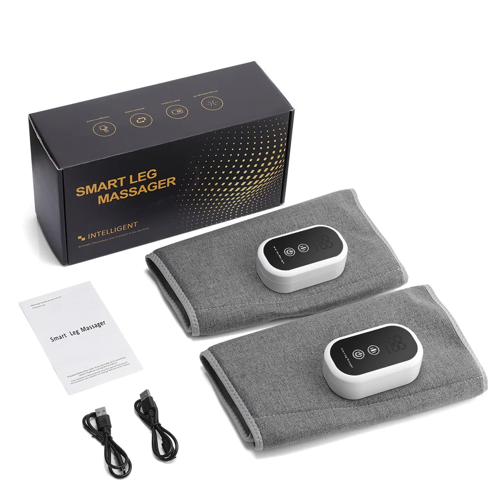 Electric Leg Massager – 3-Speed Hot Compress