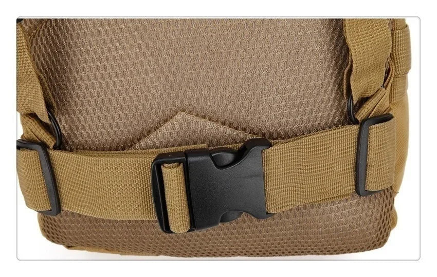 30/50L Tactical Backpack – MOLLE Survival Pack for Hiking, Travel & Hunting