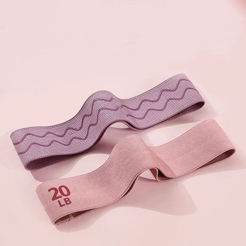 Fabric Resistance Bands – Yoga, Pilates & Home Workout Hip Circles