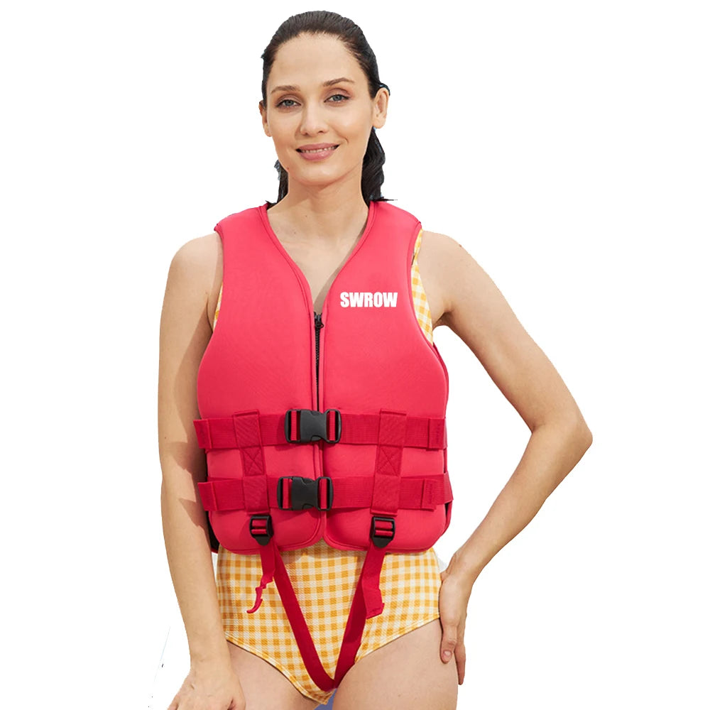 Portable Neoprene Life Jacket for Adults & Kids
