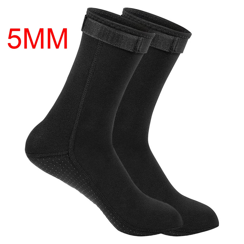 5mm Neoprene Socks & 3mm Wetsuit Shoes – Non-Slip Surf & Diving Boots