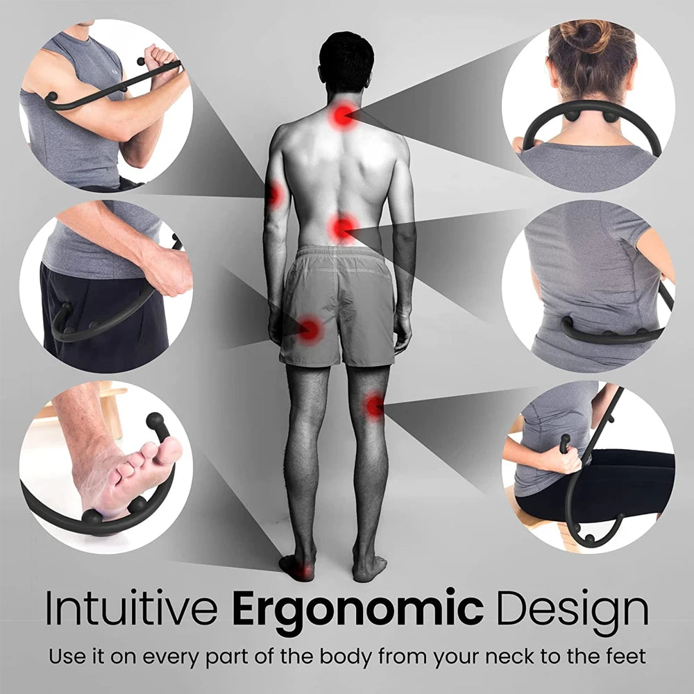 Back, Neck & Foot Massager Hook Cane