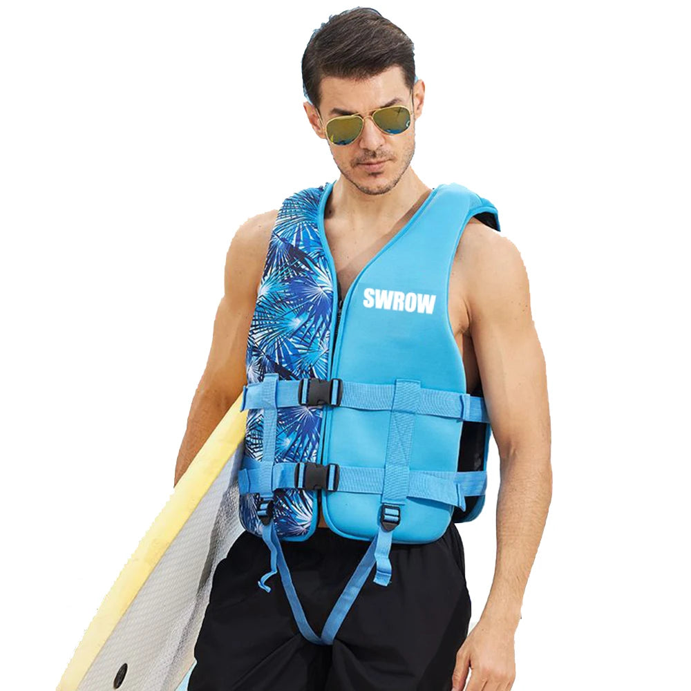 Portable Neoprene Life Jacket for Adults & Kids