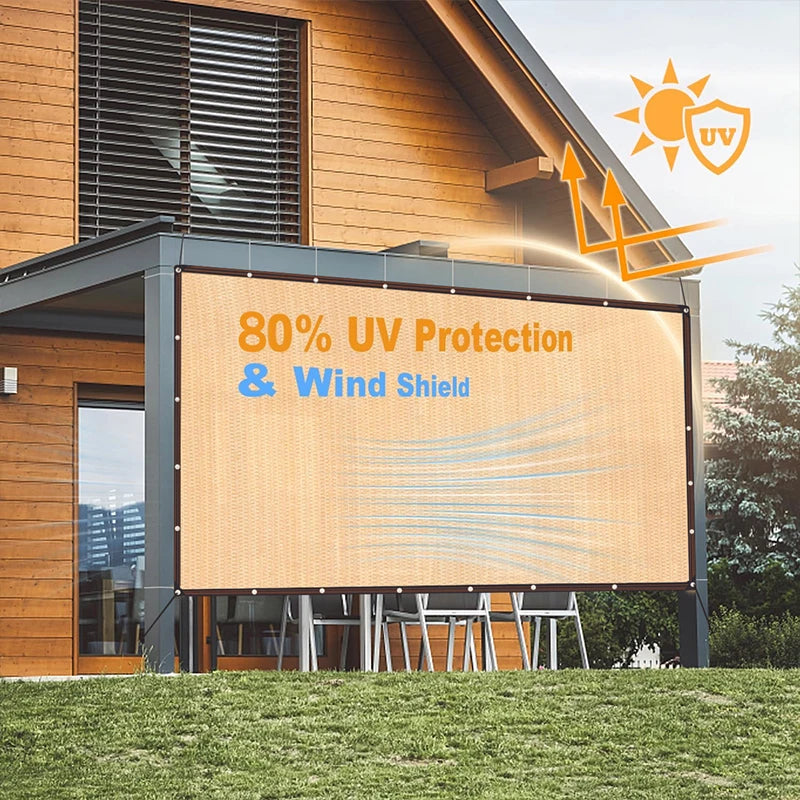 Waterproof Sunshade Net with UV Protection for Garden & Patio