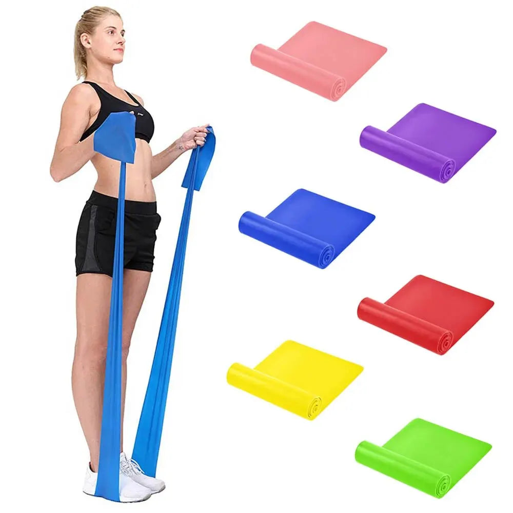 Resistance Bands – Exercise, Therapy & Fitness Training Elastic Bands