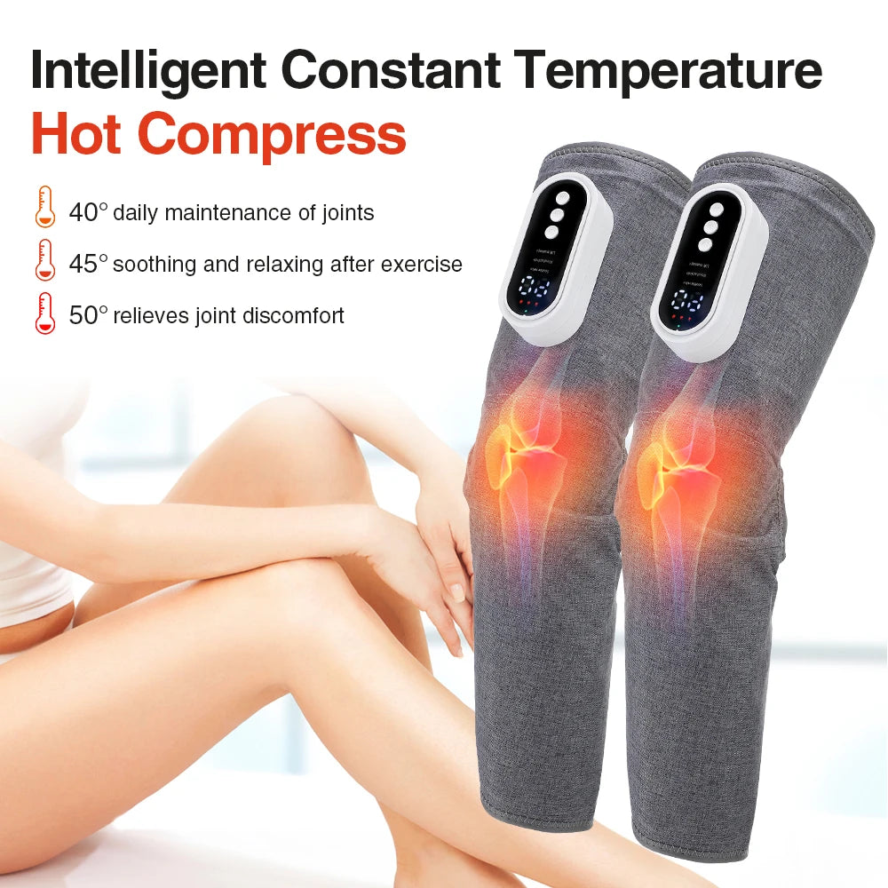 Electric Leg Massager – 3-Speed Hot Compress