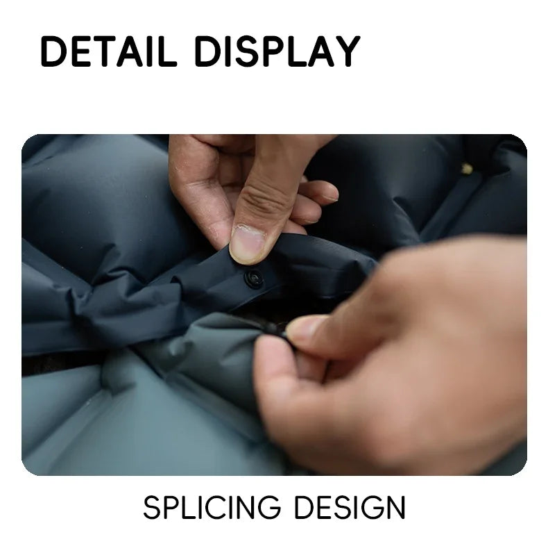 TARKA Self-Inflating Camping Mat – Air Cushion with Pillow for Hiking & Climbing