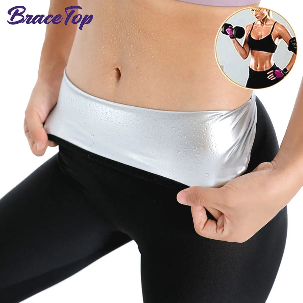 Women’s Sauna Sweat Shorts with Waist Trainer