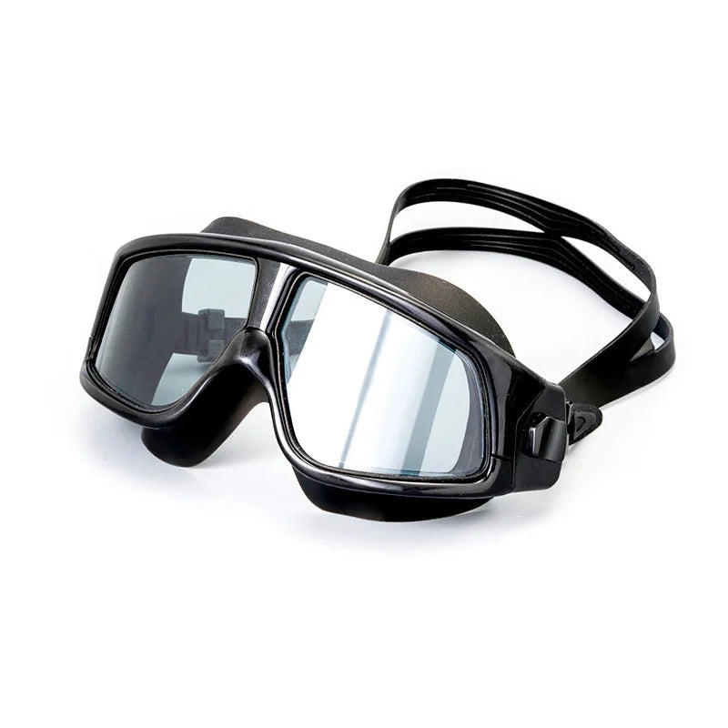 Large Frame HD Anti-fog Swimming Goggles