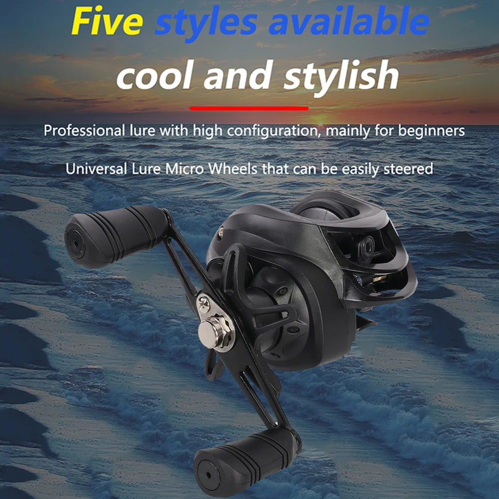 Baitcasting Reel 7.2:1 Gear Ratio – 10kg Drag