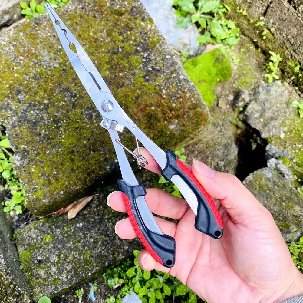 Stainless Steel Fishing Pliers – Hook Remover & Line Cutter