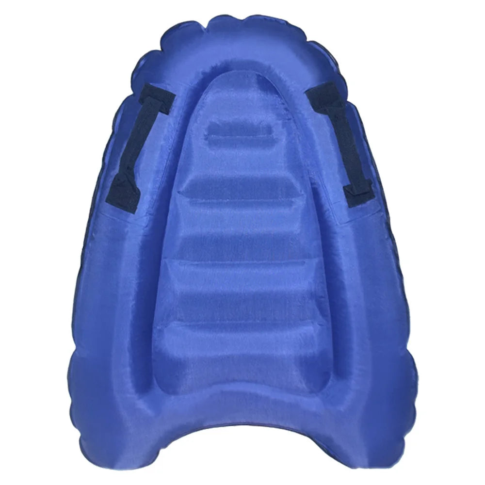 Oxford Cloth Inflatable Floating Bed – Surfboard Style Swimming Float