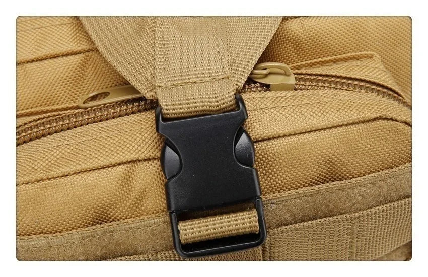 30/50L Tactical Backpack – MOLLE Survival Pack for Hiking, Travel & Hunting