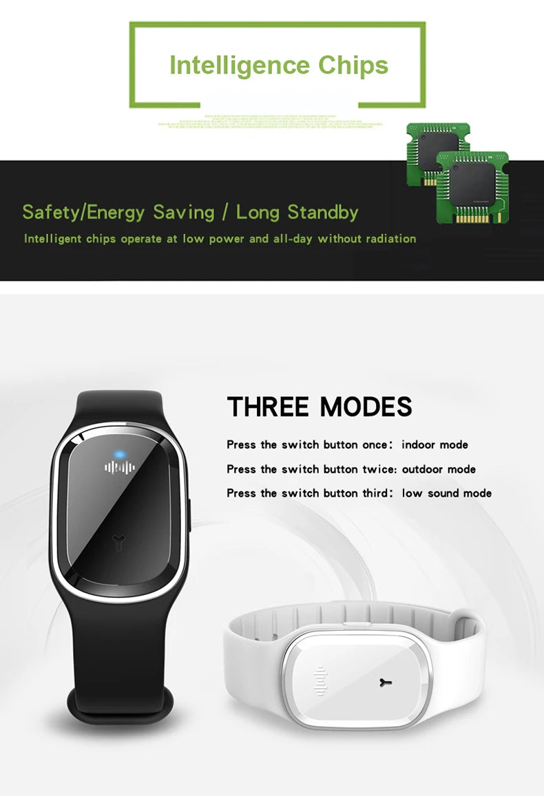 Anti-Mosquito USB Silicone Bracelet