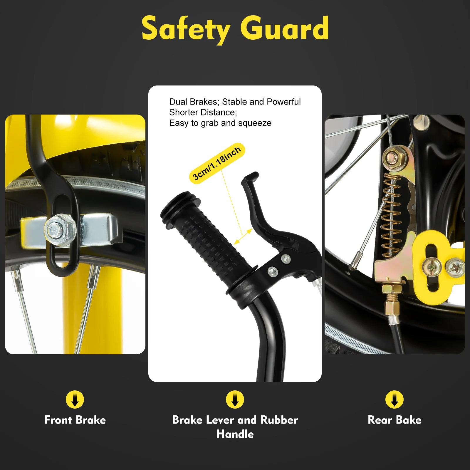 14-Inch Kids Bike with Training Wheels – Adjustable Bicycle for Boys & Girls Ages 2–5