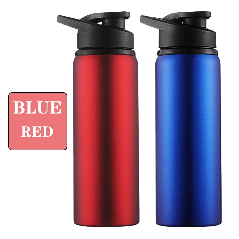 Metal Portable Water Bottle – Leakproof & Reusable Sports Travel Cup