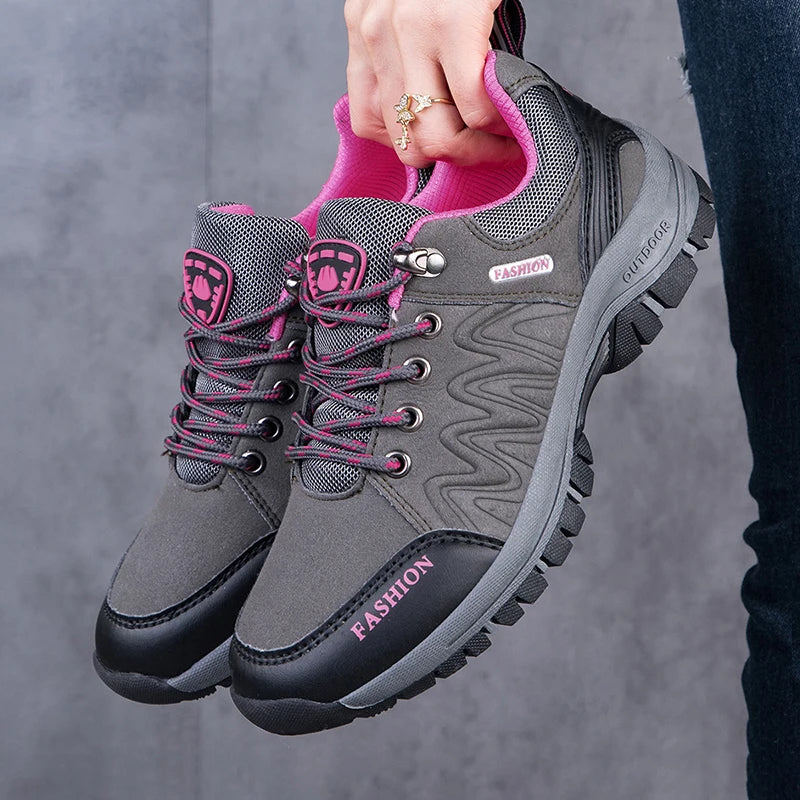 Women’s Waterproof Hiking Shoes – Non-Slip Outdoor Sneakers