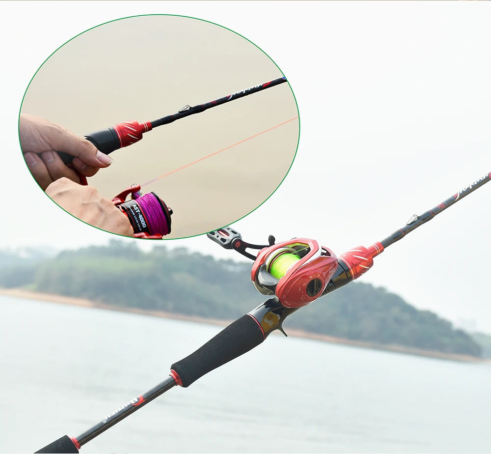 BIUTIFU Ultralight Mini Traveller Rock Fishing Rod – T800 Carbon
