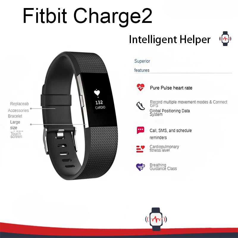 Fitbit Charge 2 Smart Fitness Wristband