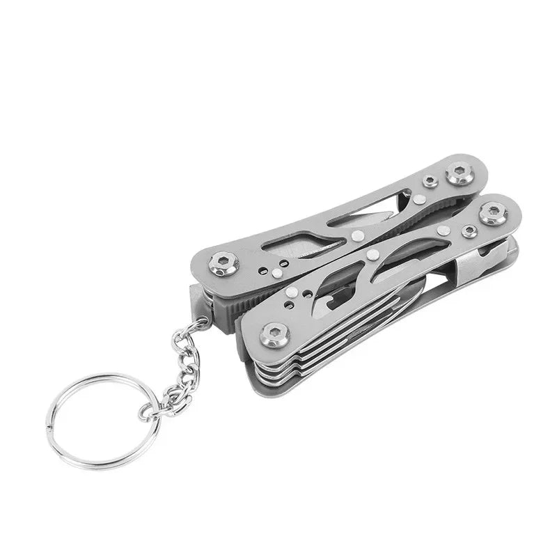 Mini Folding Multi-Tool Pocket Knife with Pliers – Tactical Outdoor Survival Tool