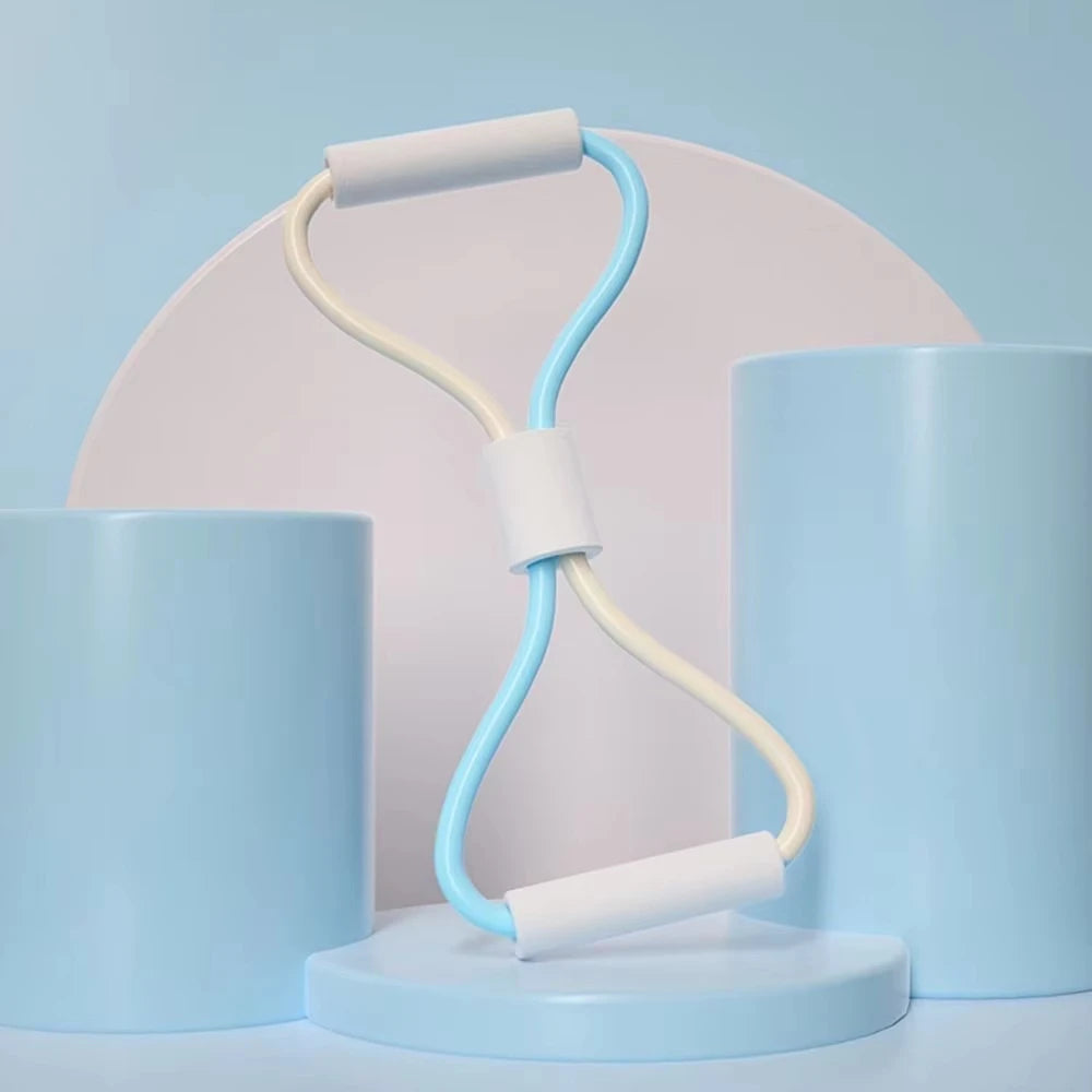 8-Shaped Yoga Resistance Band – Chest Expander