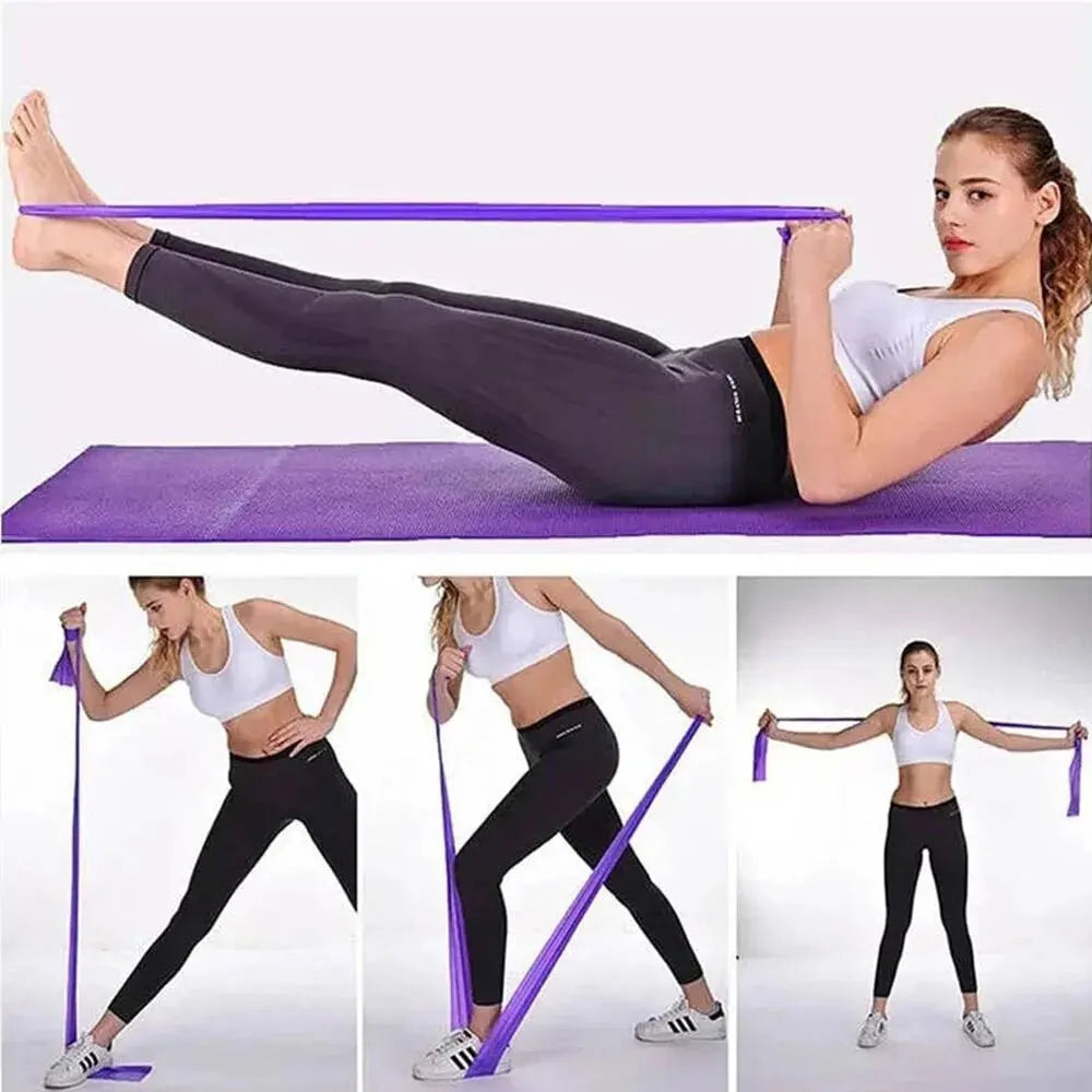 Resistance Bands – Exercise, Therapy & Fitness Training Elastic Bands