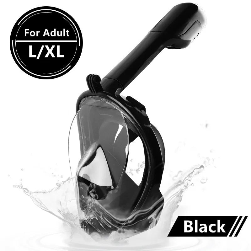 Full-Face Anti-Fog Diving Mask – Waterproof Snorkeling Gear for Adults & Kids