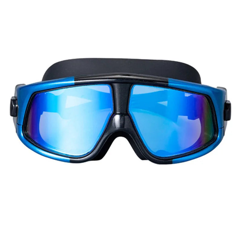 Large Frame HD Anti-fog Swimming Goggles