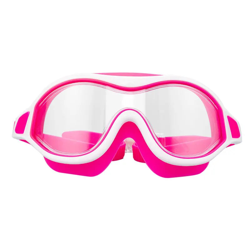 Large Frame HD Anti-fog Swimming Goggles