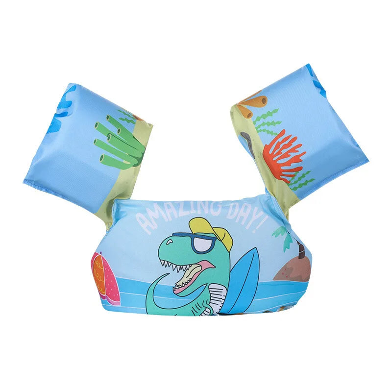 Kids Swim Arm Floaties – Safe Buoyancy Vest for Pool & Beach