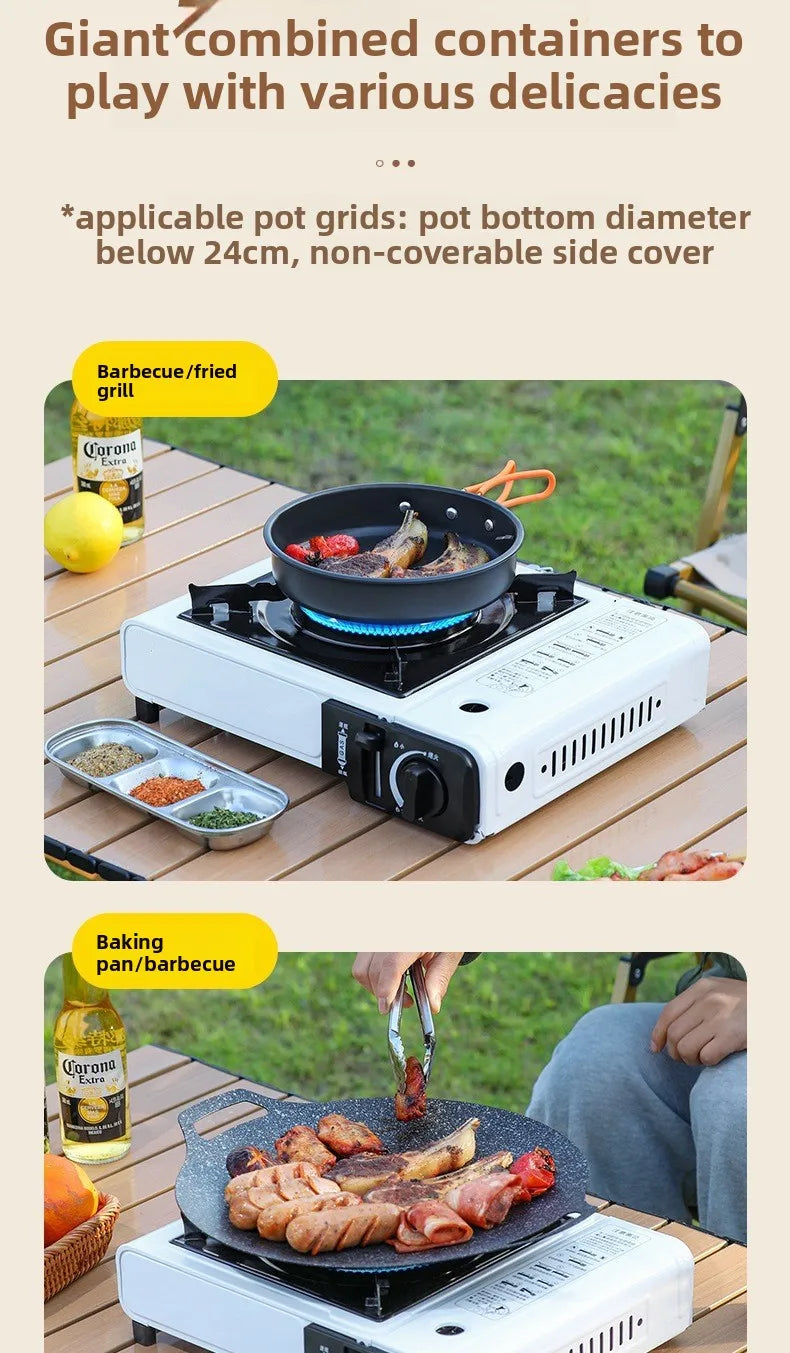 2025 Portable Outdoor Butane Stove – Lightweight Camping & BBQ