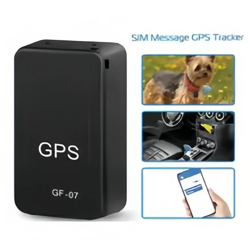 Mini GF07 GPS Tracker – Real-Time Tracking with Magnetic Mount & SIM Alert