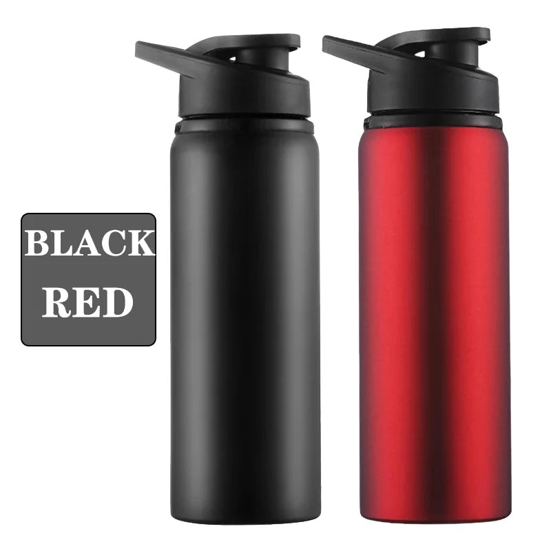 Metal Portable Water Bottle – Leakproof & Reusable Sports Travel Cup