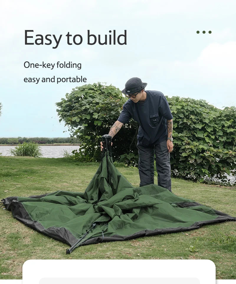 Naturehike 3-Person One-Touch Camping Tent
