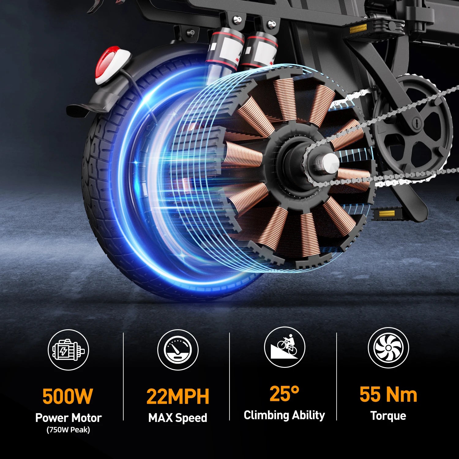 Folding Electric Motorcycle E-Bike