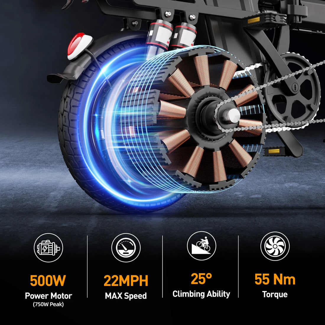 Folding Electric Motorcycle E-Bike