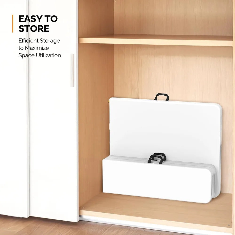 3-Piece Folding Picnic Table Set – 6-Foot Table with 2 Benches