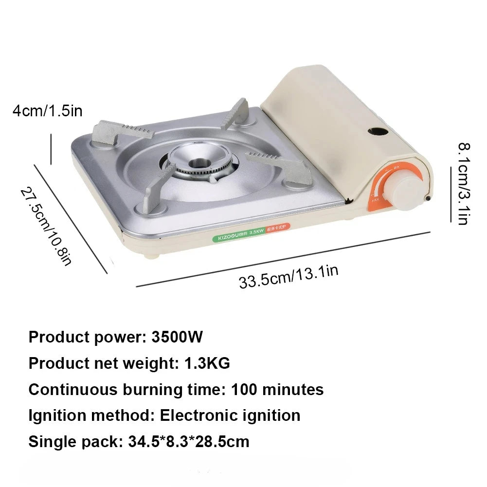 2025 Portable Single Burner Gas Stove – Auto Ignition